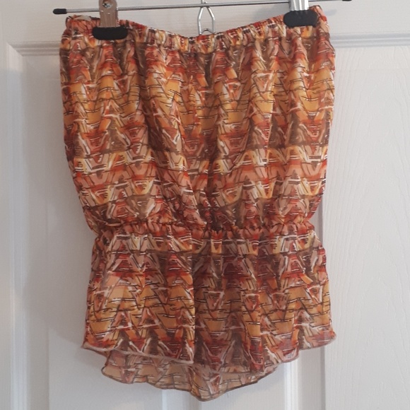 ⭐2/$25 Boho Strapless Top - Picture 3 of 3